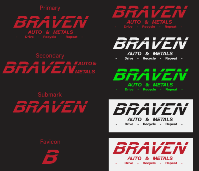 rebrand mock up